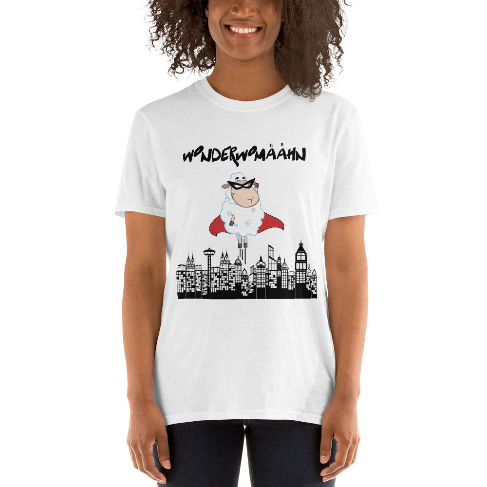 Wonderwomäähn - Schaf T-Shirt weiß