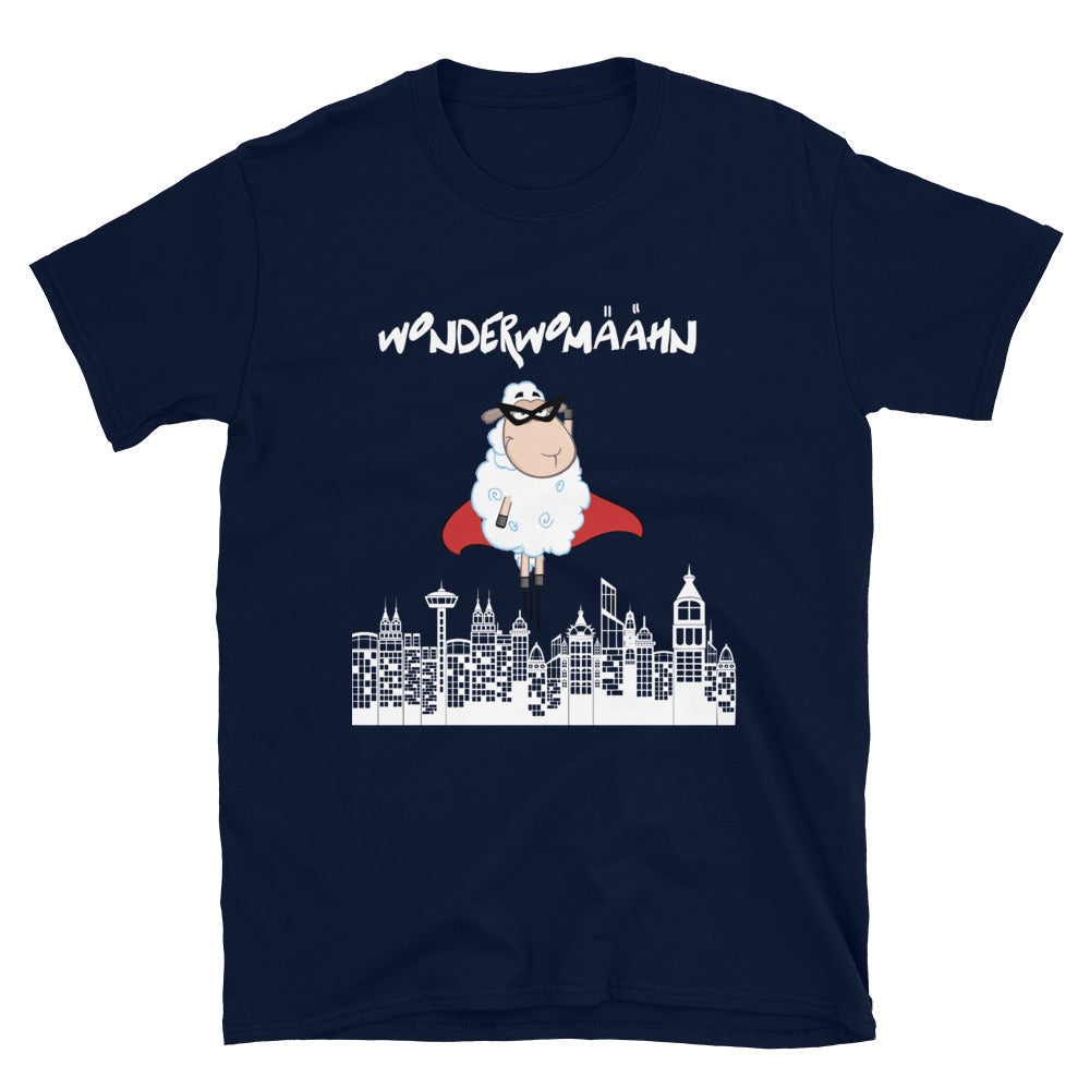 Wonderwomäähn - Schaf T-Shirt dunkel