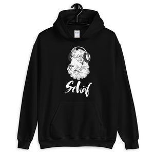 Schäf - Schaf Hoodie Schriftfarbe weiß