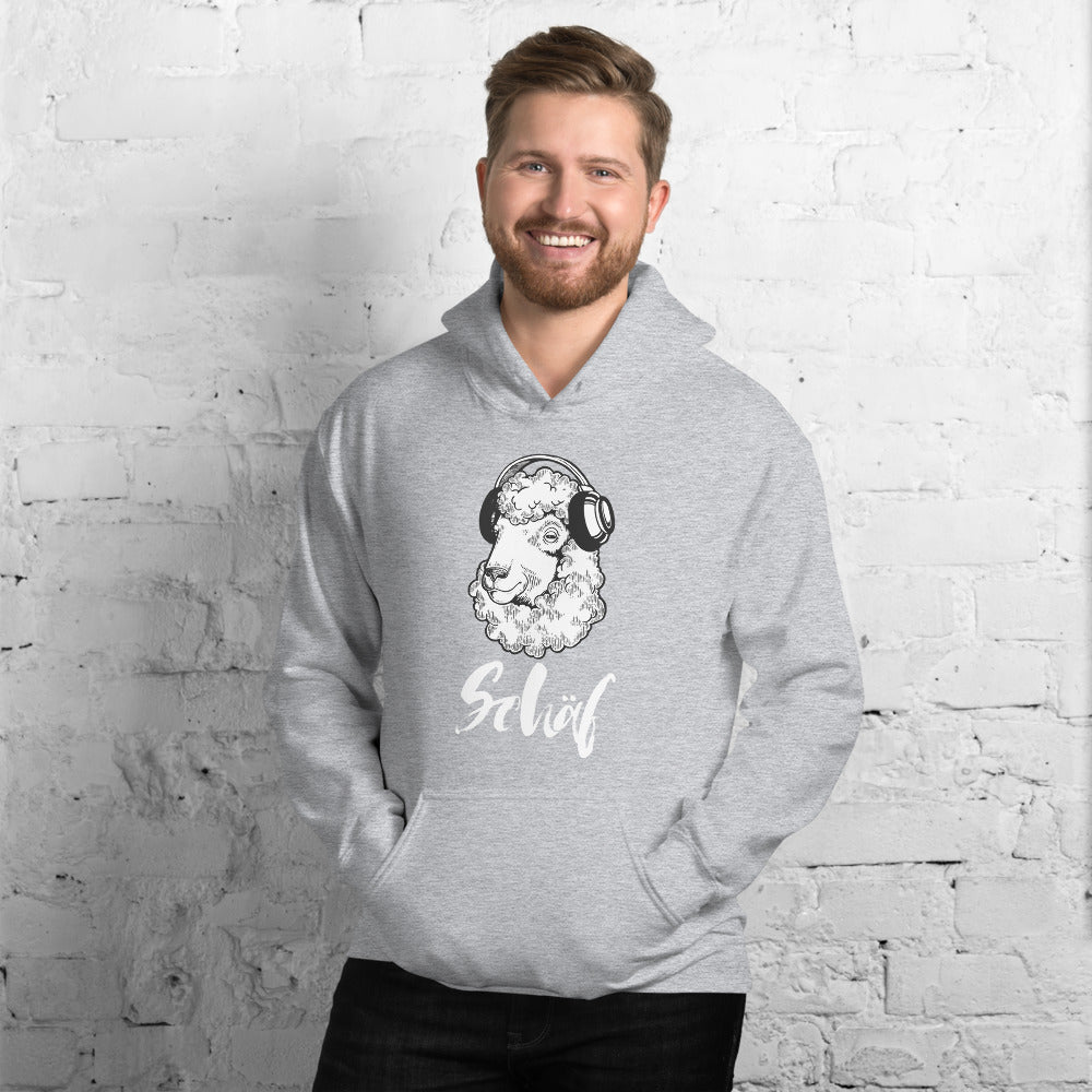 Schäf - Schaf Hoodie Schriftfarbe weiß