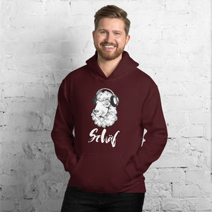 Schäf - Schaf Hoodie Schriftfarbe weiß